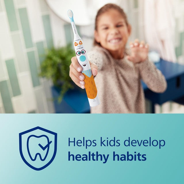 Philips Sonicare for Kids Design a Pet Edition White electric toothbrush, imported from the UK