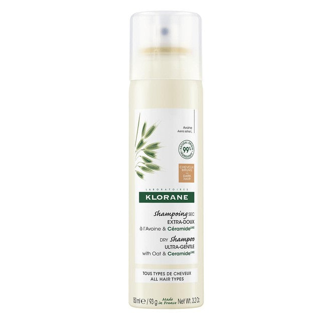 Klorane tinted dry shampoo with oat and ceramide-like 150ml, UK version