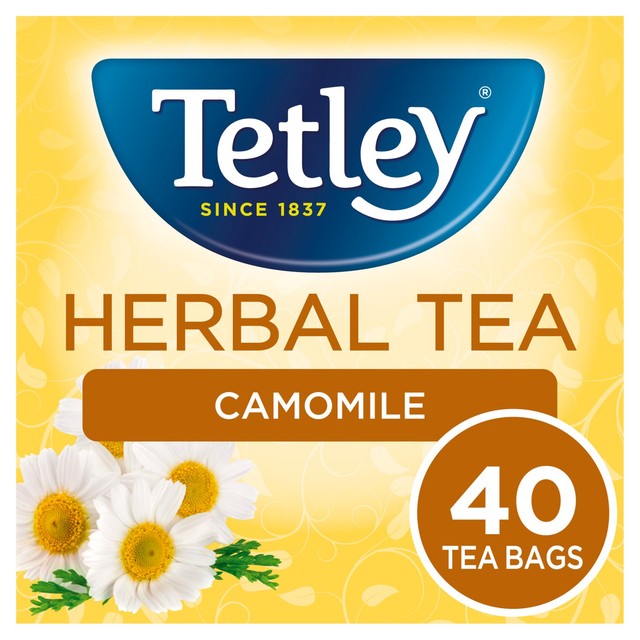 Tetley Camomile Tea Bags 40 Count (British brand)