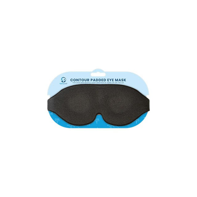 Gem Imports 3D contour padded eye mask with adjustable strap, UK version