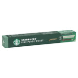 Starbucks Pike Place Lungo coffee capsules 10 count (British brand)