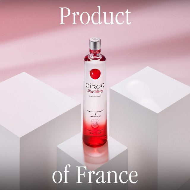 Ciroc Red Berry Flavoured Vodka 70cl - British product