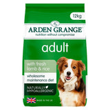 Arden Grange adult lamb and rice dog food 12kg - British product