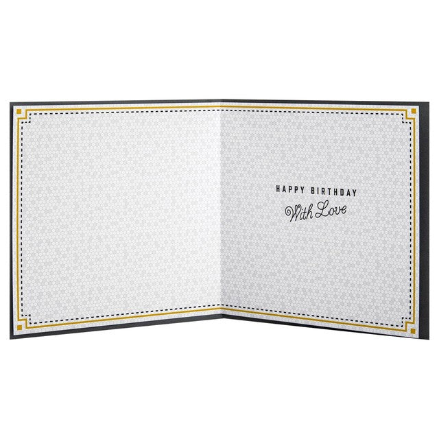 M&S brother birthday card 15cm x 15cm, imported from the UK