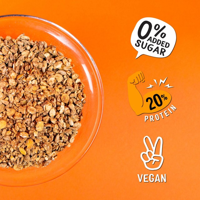 Holie's granola protein peanut butter crunchy muesli 350g, UK version