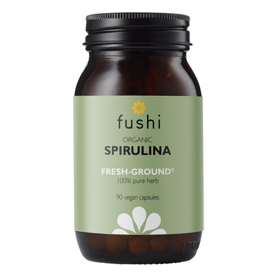 M&S Fushi Organic Spirulina Iron Protein Vitamin B Capsules 90 Count- Buy online at McGrocer