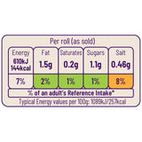 Ocado sliced hot dog rolls 6 per pack, imported from the UK