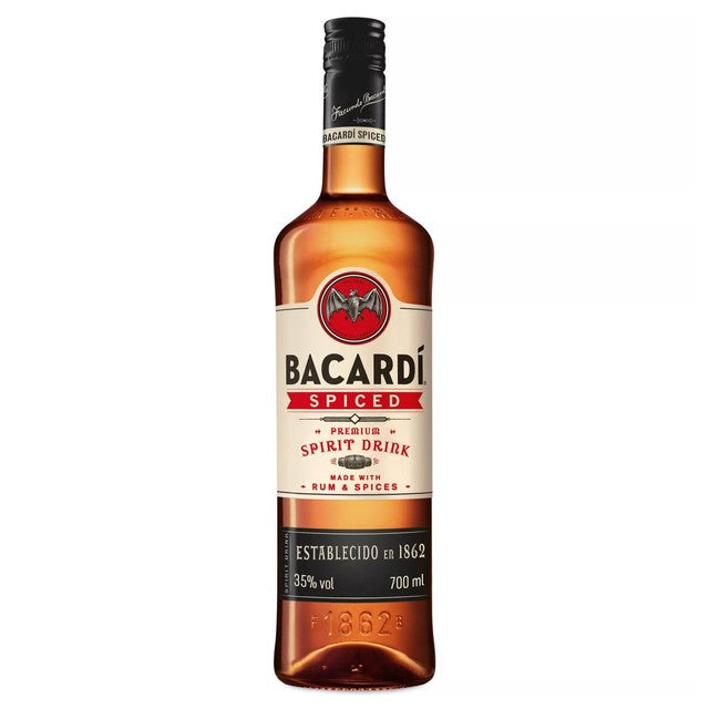 Bacardi Spiced Rum 70cl - British product