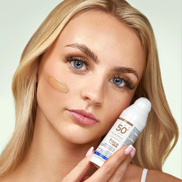 Ultrasun Tinted Face Sunscreen SPF 50 50ml (British brand)