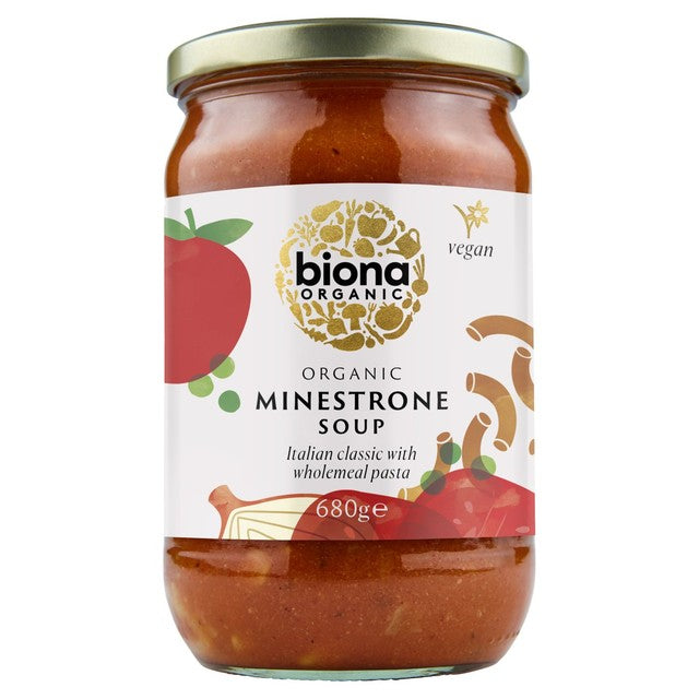 Biona minestrone soup 680g - British product