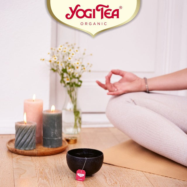Yogi Tea Mango Chai Organic herbal tea (British brand)