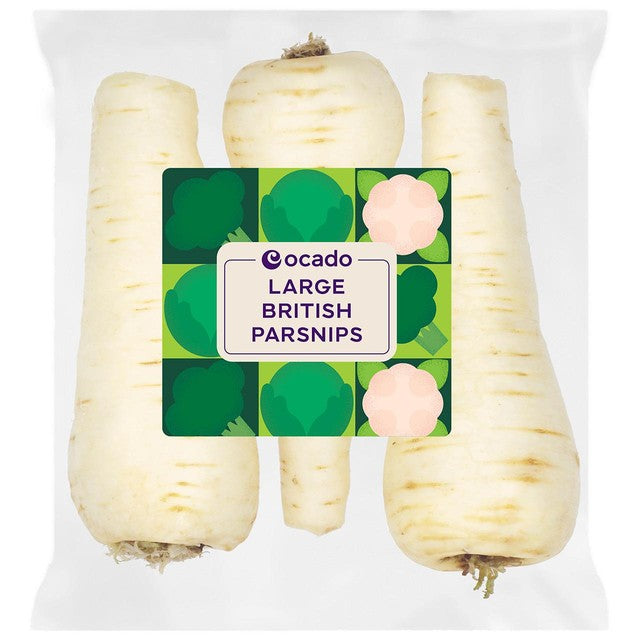 Ocado Large British Parsnips 750g, imported from the UK