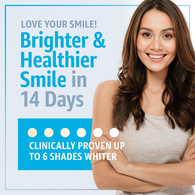 Smile Science professional teeth whitening strips 28 strips (British brand)
