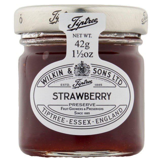 Tiptree strawberry extra jam 42g (British brand)