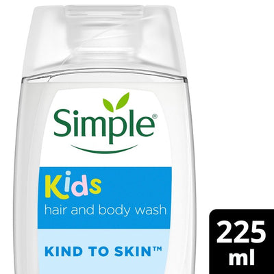 M&S Simple Kids Hypoallergenic Hair & Body Wash Shower Gel 225ml- Buy online at McGrocer