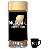 Nescafe Gold Espresso instant coffee 190g, imported from the UK