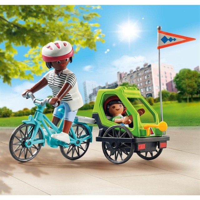 Playmobil Special Plus Bicycle Excursion toy set, imported from the UK
