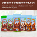 Options mint hot chocolate drink 220g, imported from the UK