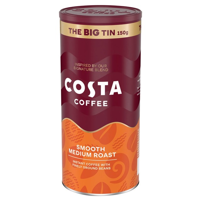 Costa Premium Instant Smooth freeze-dried instant coffee 150g - British product