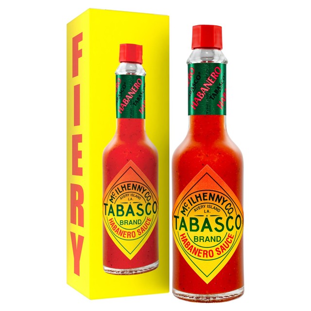 Tabasco Extra Hot Habanero Pepper Sauce 60ml (British brand)