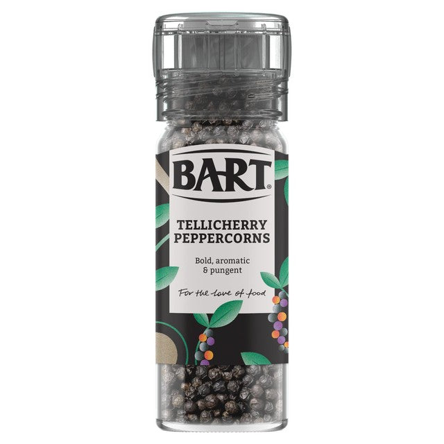 Bart Tellicherry black pepper mill 44g - British product