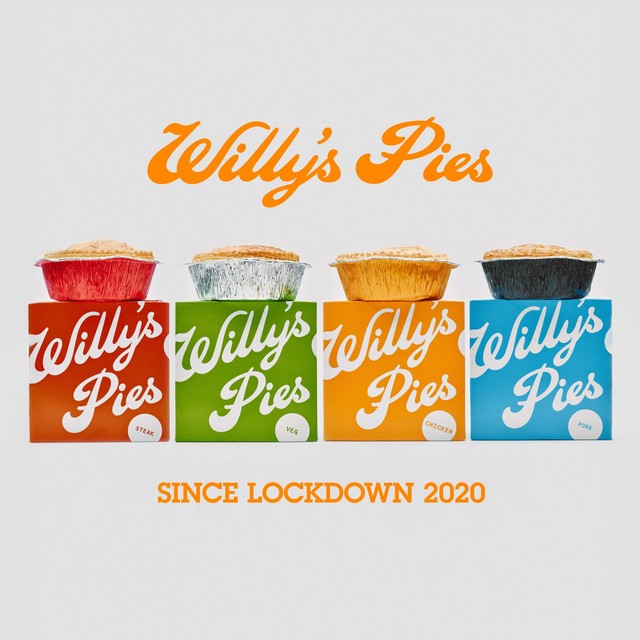 Willy's Pies braised pork fennel oregano pie 200g (British brand)