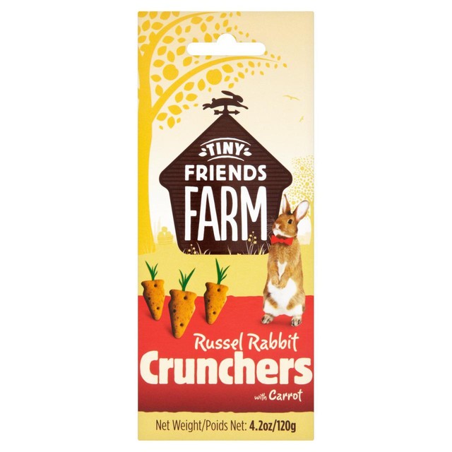 Supreme Carrot Cruncher rabbit treats 80g (British brand)