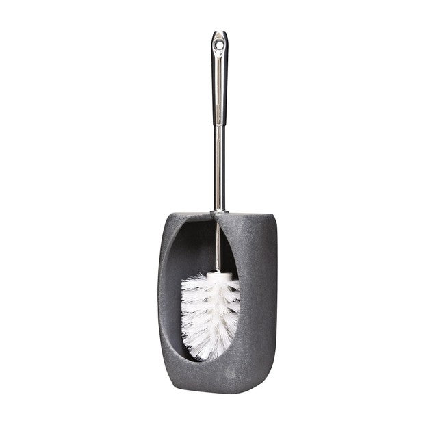 Aqualona Greystone toilet brush and holder - British product
