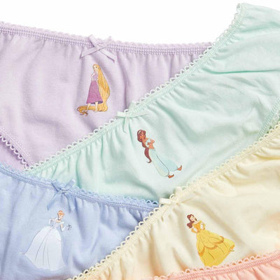M&S M&S Jente Bomullsrik Disney Prinsesse Truse 9-10 år- Kjøp online hos McGrocer