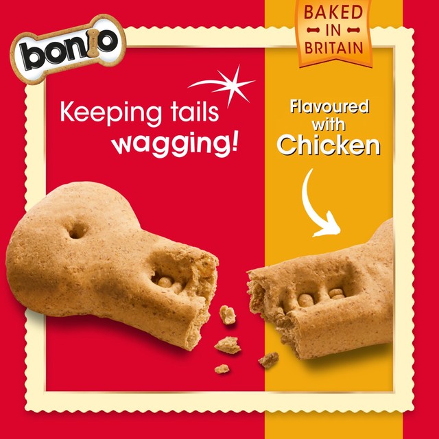 Bonio Chicken Dog Biscuits 650g - British product