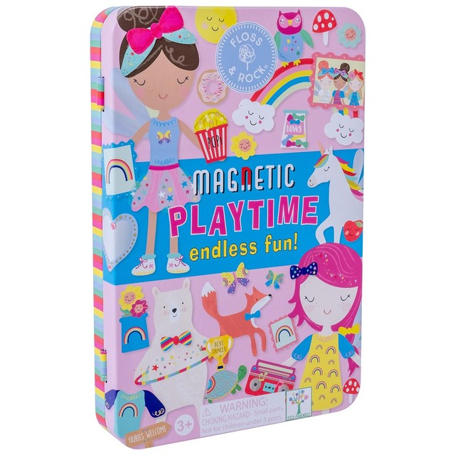 Floss & Rock magnetic playset tin Rainbow Fairy - British product