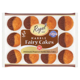 Regal marble fairy cakes 12 per pack, imported from the UK