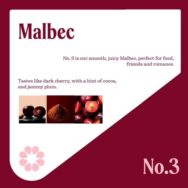 Nice Malbec red wine 75cl, imported from the UK