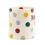 Emma Bridgewater Polka Dot Mummy 1/2 pint mug - British product