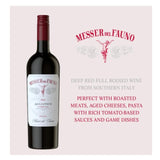 Messer del Fauno Campania Aglianico red wine 75cl, imported from the UK