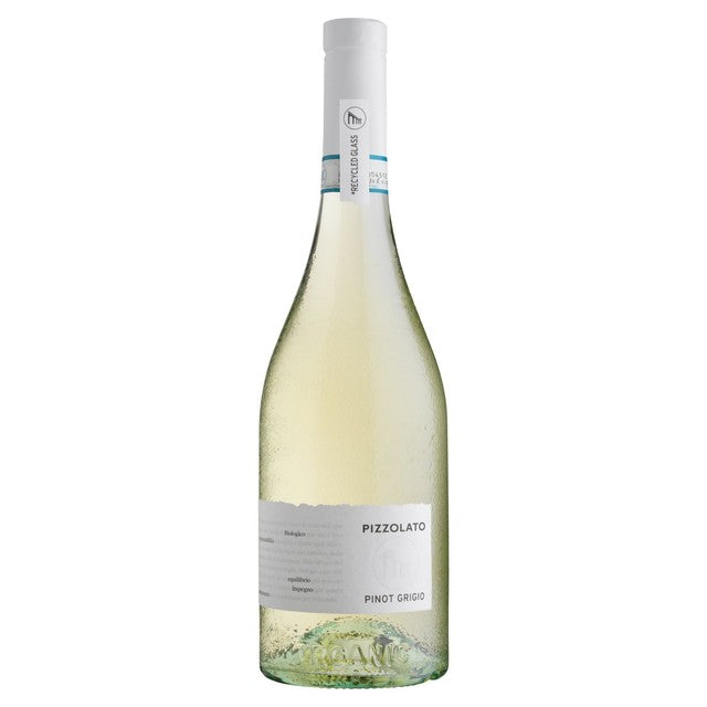Pizzolato Organic Pinot Grigio wine 75cl, imported from the UK