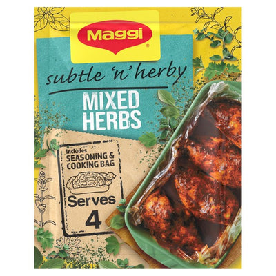 M&S Maggi So Juicy Mixed Herbs Chicken Recipe Mix 30g- Buy online at McGrocer
