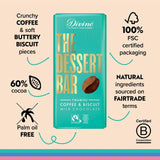 Divine Tiramisu Milk Chocolate Bar 180g - British product