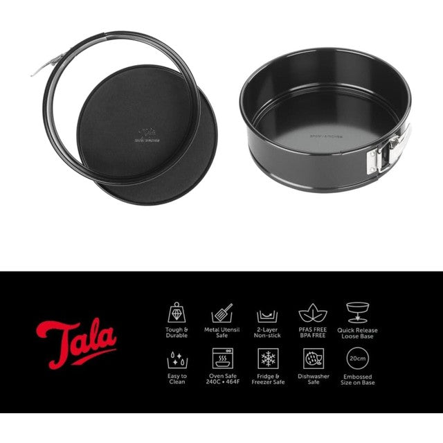 Tala Antihaft-Springform-Kuchenform 20cm (Britische Marke)