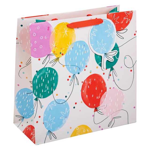 M&S balloons large gift bag, imported from the UK