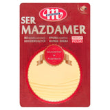 Mlekovita Mazdamer full fat hard cheese slices 150g, imported from the UK