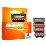 Gillette Fusion5 Power razor blades - British product
