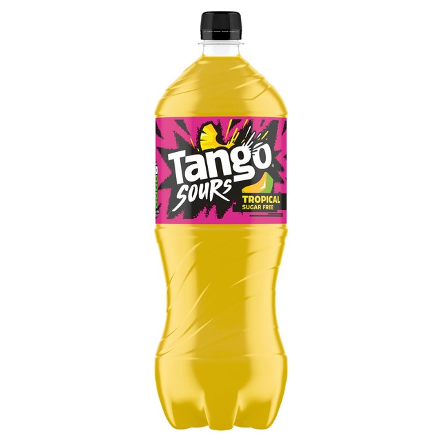 Tango ZEROD Sour Tropical 1.5L soft drink, UK version