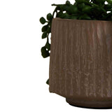 M&S artificial string of pearls ceramic pot, imported from the UK