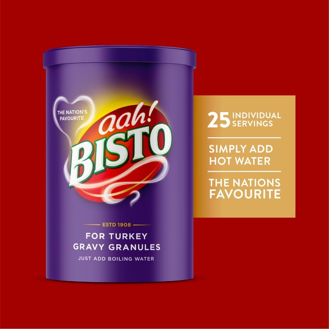 Bisto turkey gravy granules 190g - British product