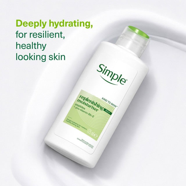 Simple Replenishing Rich Moisturiser 125ml (British brand)