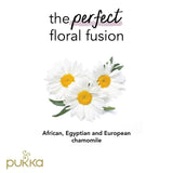 Pukka Herbs Organic Three Chamomile Tea 20 Bags, imported from the UK