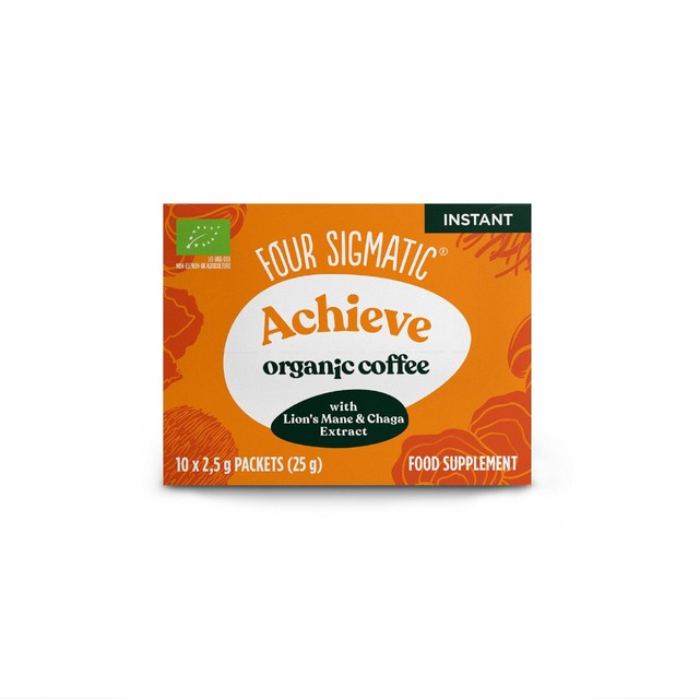 Four Sigmatic instant coffee with Lion's Mane and Chaga 25g - British product