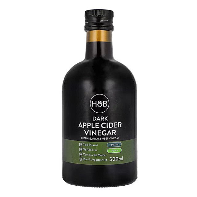 Holland & Barrett dark apple cider vinegar 500ml, UK version