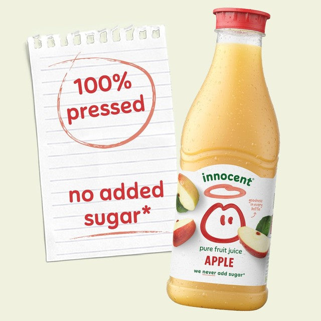 Innocent pure apple juice 1.35L, UK version